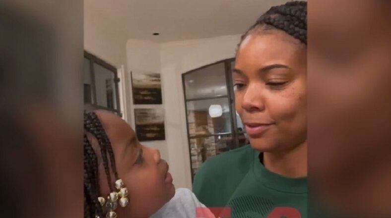 Gabrielle Union's daughter tells her that her breath stinks