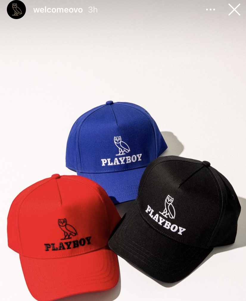OVO and Playboy collaboration will be released on March 18