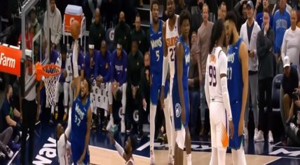 Karl-Anthony Towns dunks on Jae Crowder and then fights him