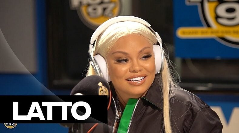 Latto freestyles for Funk Flex at Hot 97