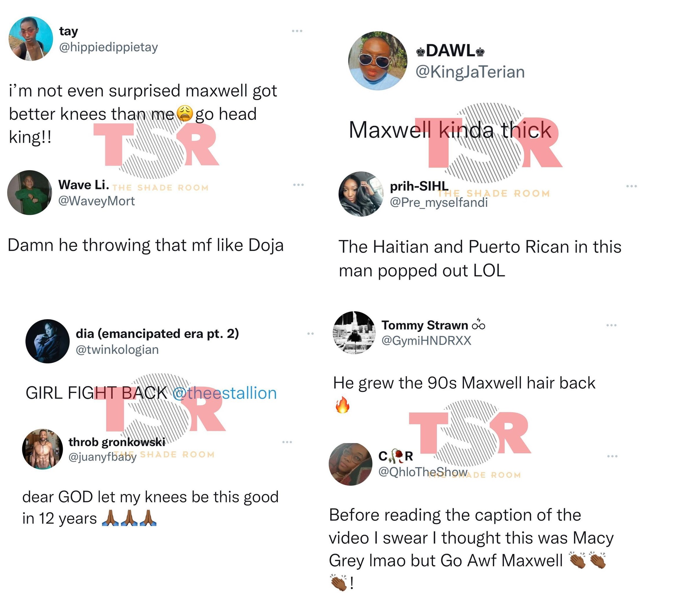 Maxwell trends on Twitter for twerking during concert