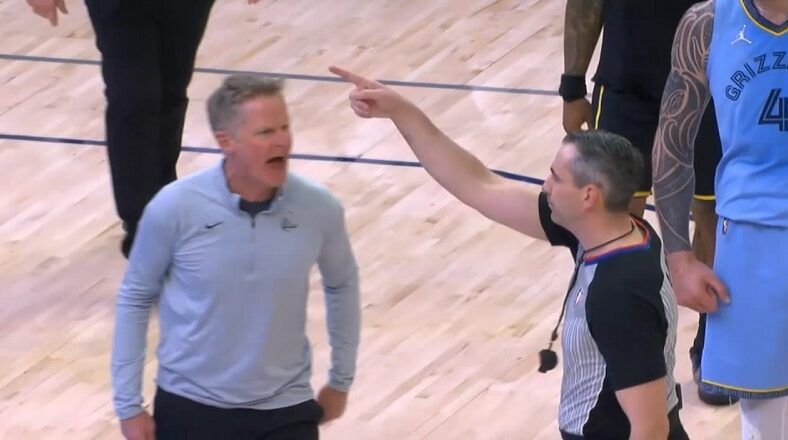 Steve Kerr gets ejected and Ja Morant laughs at the Warriors