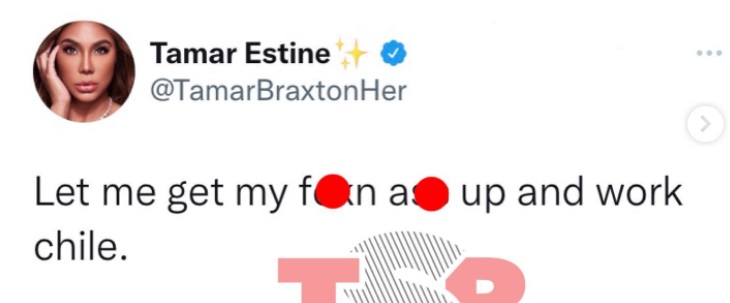 Tamar Braxton clowns Kim Kardashian for telling people to work