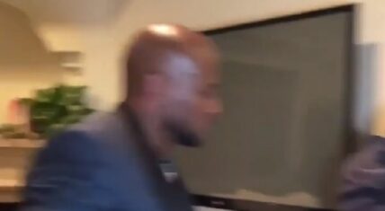 Taye Diggs reenacts Will Smith slapping Chris Rock