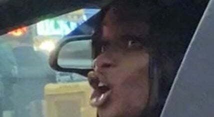 Tokyo Toni curses out a Lyft driver in the middle of traffic