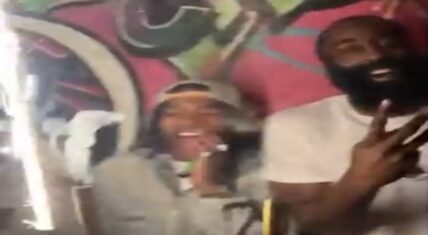 James Harden parties with Lil Baby and Travis Scott after blowout loss 