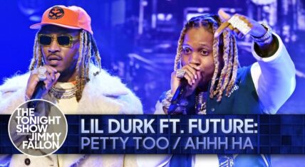 Lil Durk performs "Ahh Ha" and "Petty Too" on "Tonight Show"