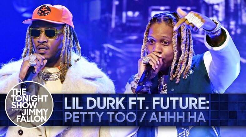 Lil Durk performs "Ahh Ha" and "Petty Too" on "Tonight Show"