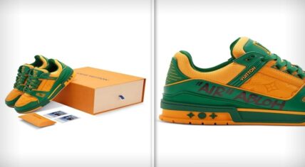 Virgil Abloh signed Nike and Louis Vuitton sneakers up for auction