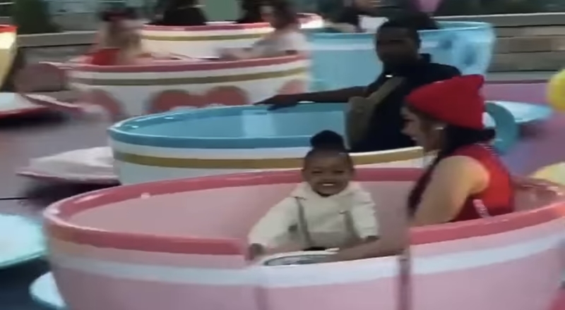 Cardi B's security goes viral for being on teacup ride with Cardi and Kulture