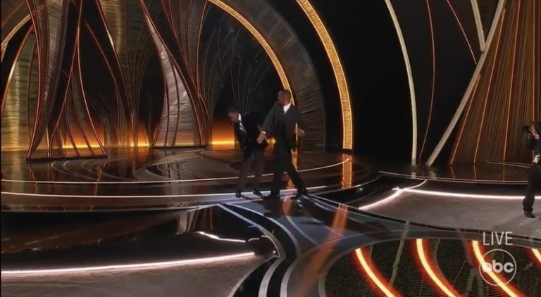Will Smith punches Chris Rock at Oscars after Jada Pinkett joke