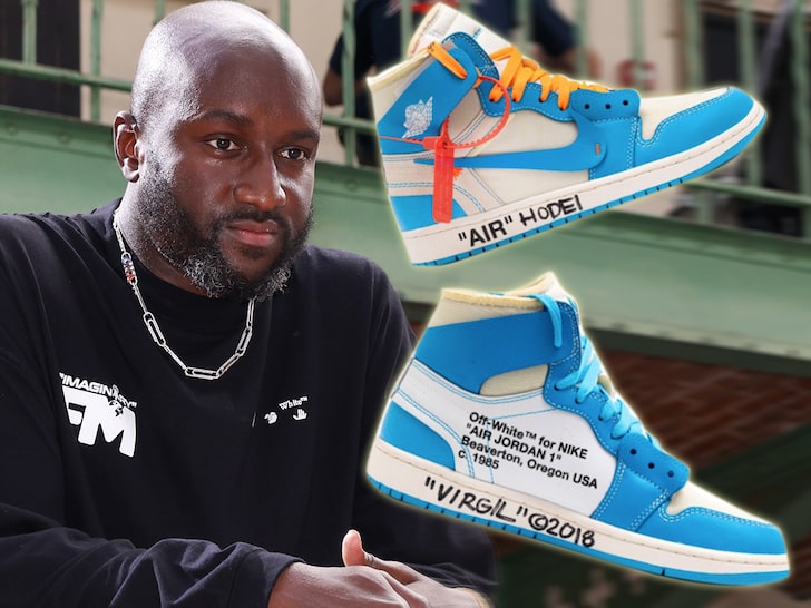 Virgil Abloh signed Nike and Louis Vuitton sneakers up for auction