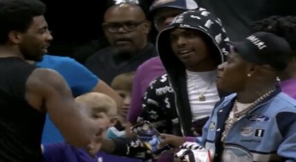 Kyrie Irving gives his jersey to DaBaby after win in CharlotteĀ
