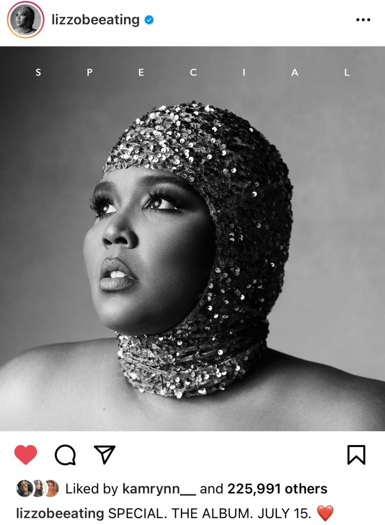 Lizzo announces “Special” album coming on July 15