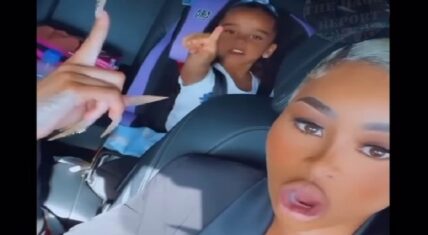 Blac Chyna plays Smashmouth with Dream after Rob's testimony