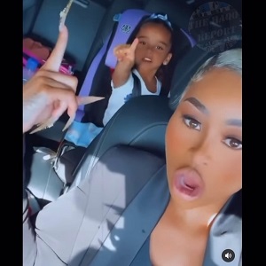 Blac Chyna plays Smashmouth with Dream after Rob's testimony