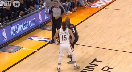 Chris Paul gets technical foul after Jose Alvarado forces 8 second violation