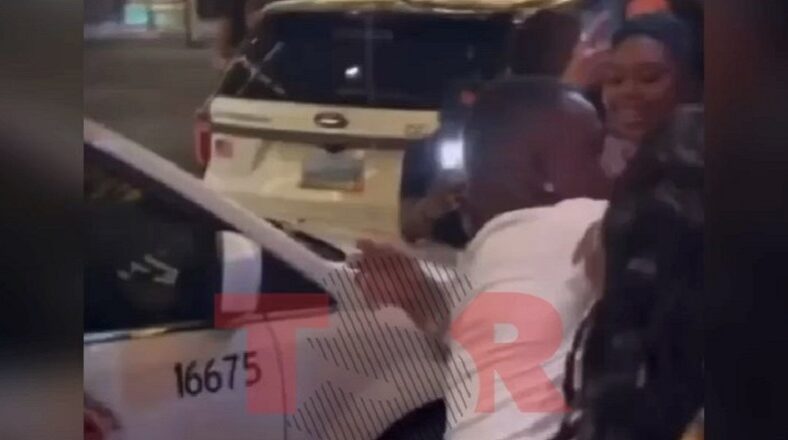 DaBaby gets curved by female fan after he tried to kiss her