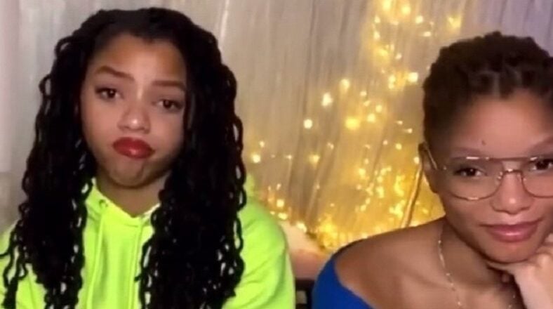 Halle Bailey goes viral for seemingly laughing at crying fan