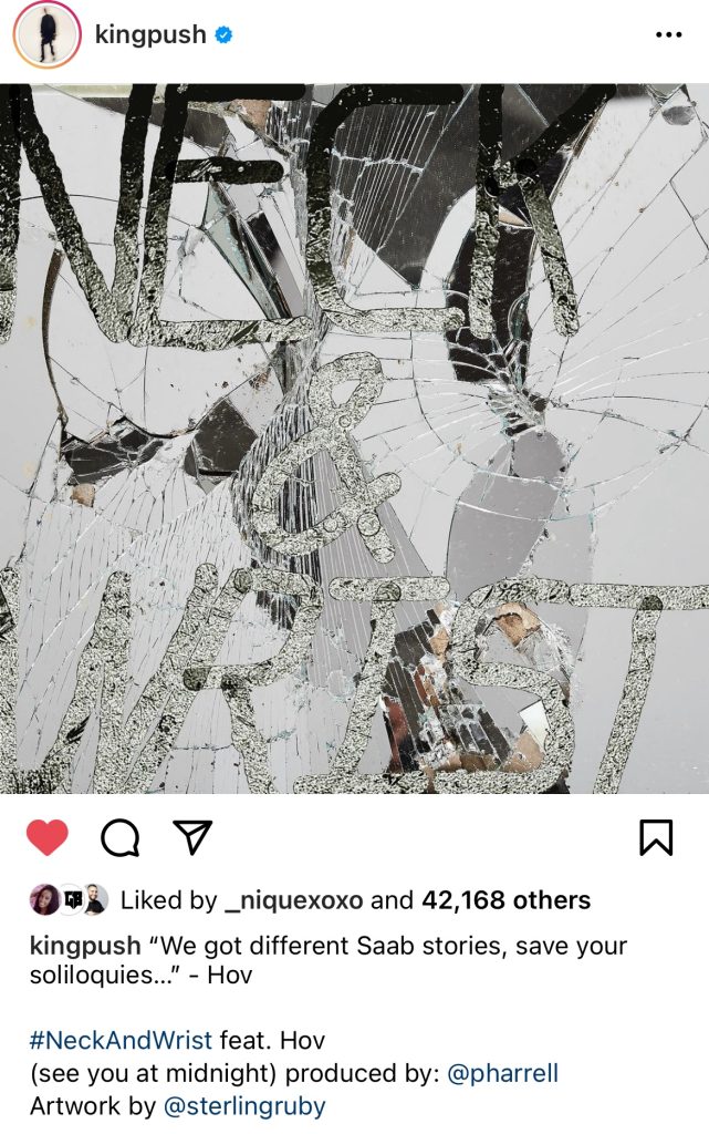 Pusha T to release "Neck and Wrist" single with Jay Z