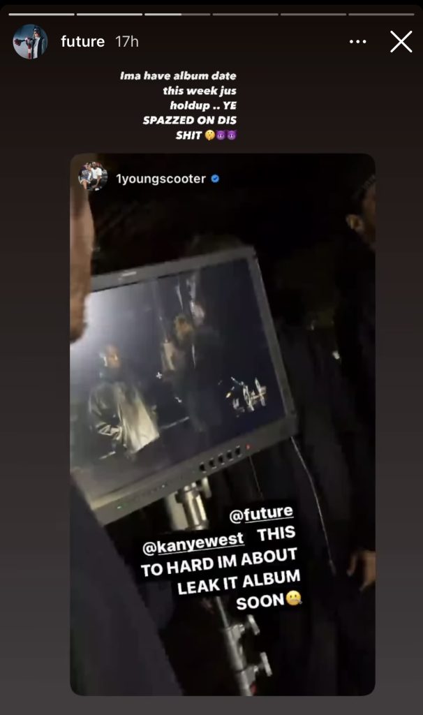Future teases new album and Kanye West collaboration