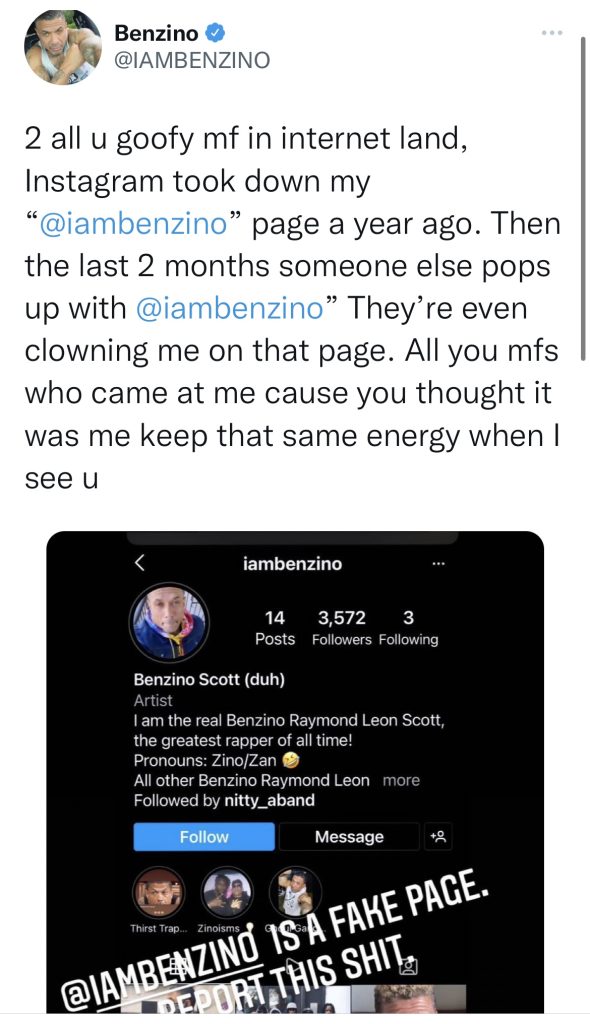 Benzino denies that he laughed at Coi Leray's "Trendsetter" album sales