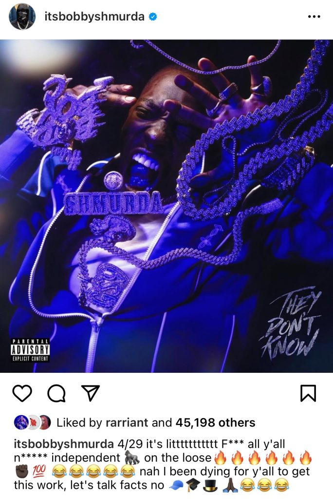 Bobby Shmurda announces "They Don't Know" album 