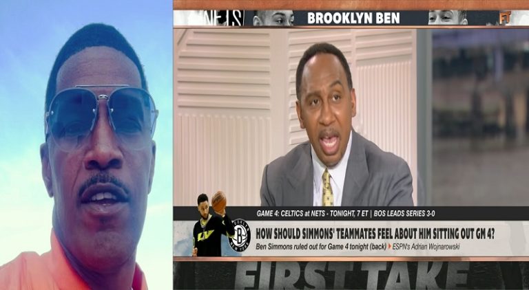 Jamie Foxx defends Ben Simmons from Stephen A Smith's insults