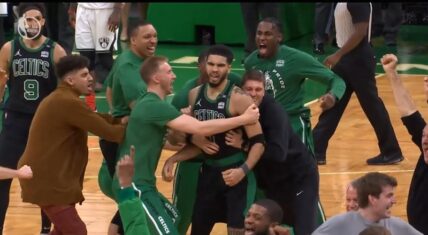 Jayson Tatum shocks KD and Kyrie Irving with game-winner