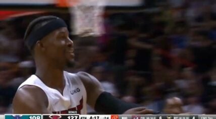 Jimmy Butler makes fun of LaMelo Ball's famous celebration