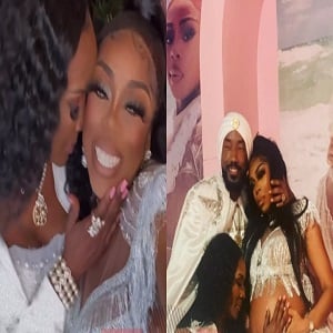 Momma Dee is in Shay Johnson's maternity shoot photos