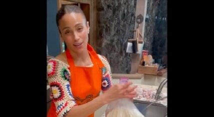 Paula Patton sparks jokes on Twitter over fried chicken video