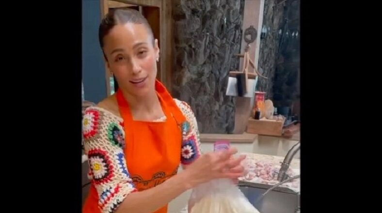 Paula Patton sparks jokes on Twitter over fried chicken video