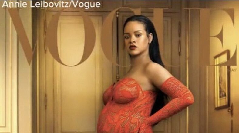 Rihanna debuted Vogue cover on Good Morning America