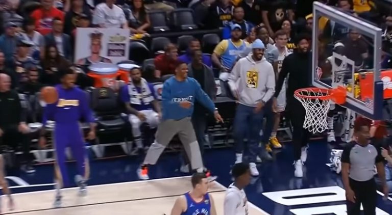 Russell Westbrook excited seeing Austin Reaves try to dunk on Jeff Green