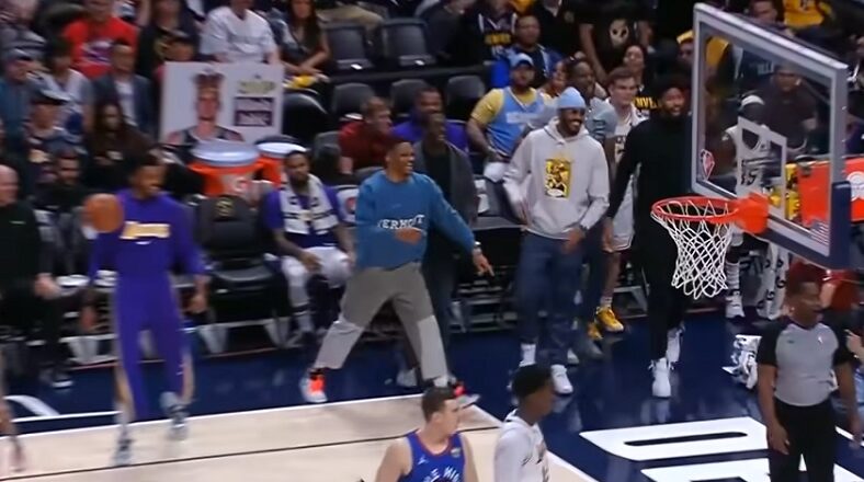 Russell Westbrook excited seeing Austin Reaves try to dunk on Jeff Green