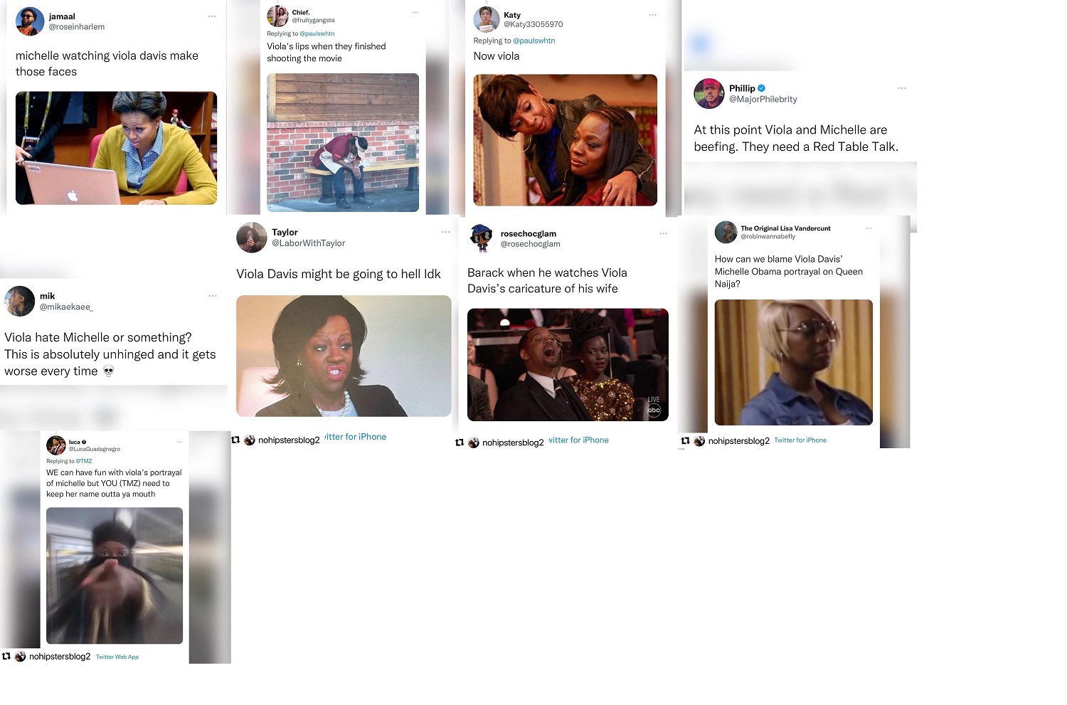 Viola Davis receives backlash for Michelle Obama portrayal