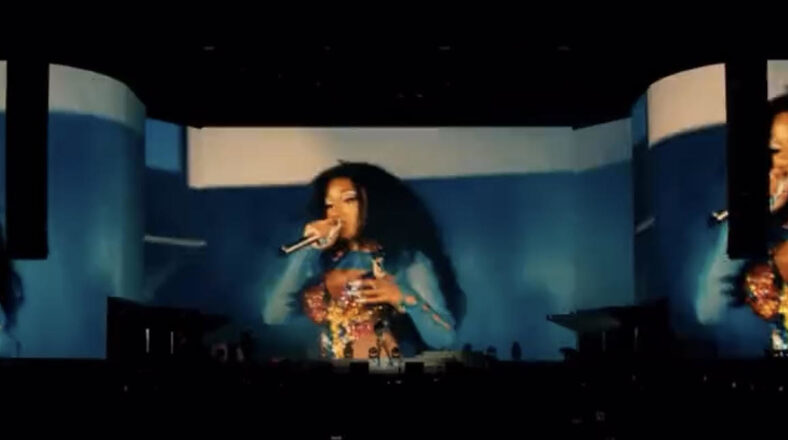 Megan Thee Stallion performs unreleased song at Coachella