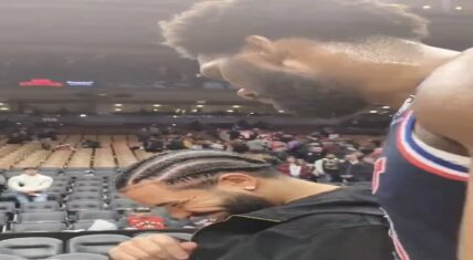 Joel Embiid tells Drake that Sixers are going for sweep of Raptors