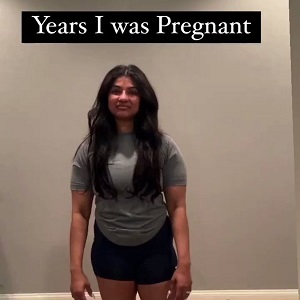 Woman goes viral sharing video of being pregnant from 2000-2012