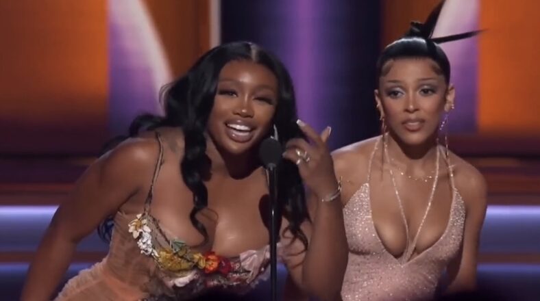 Doja Cat and SZA win Grammy for Best Pop Duo/Group Performance