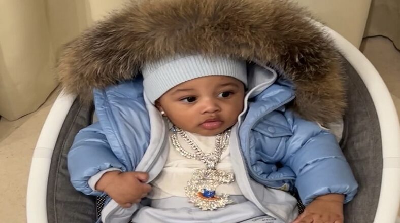 Offset and Cardi B show first public photos of their son