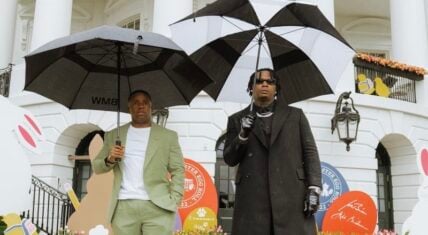 Yo Gotti and Moneybagg Yo visit White House