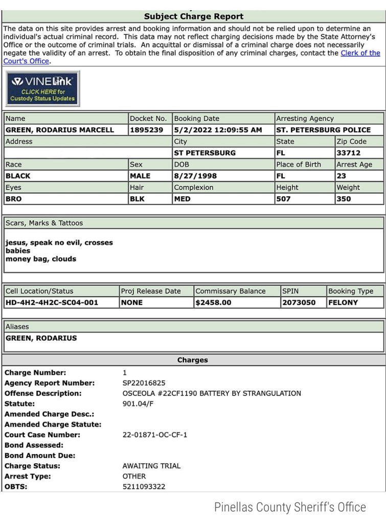 Rod Wave arrested on felony strangulation charge 