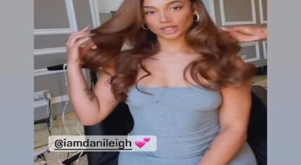 DaniLeigh has Twitter thinking she is pregnant by DaBaby again