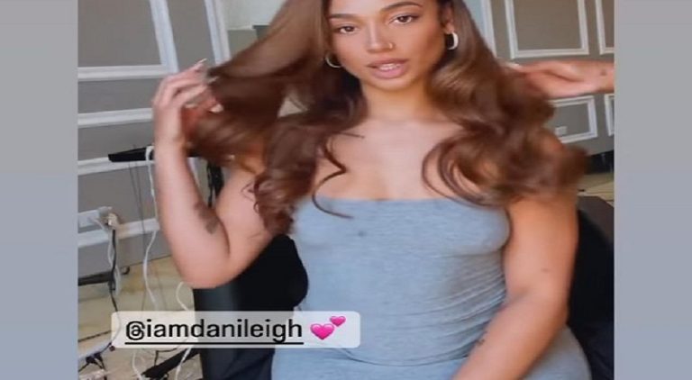 DaniLeigh has Twitter thinking she is pregnant by DaBaby again
