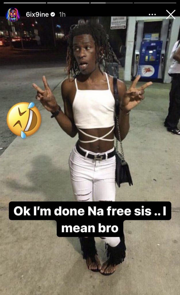 Tekashi 6ix9ine trolls Young Thug being indicted in federal case