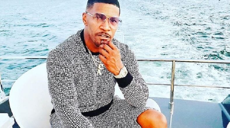Jamie Foxx trends on Twitter after being spotted with a white woman