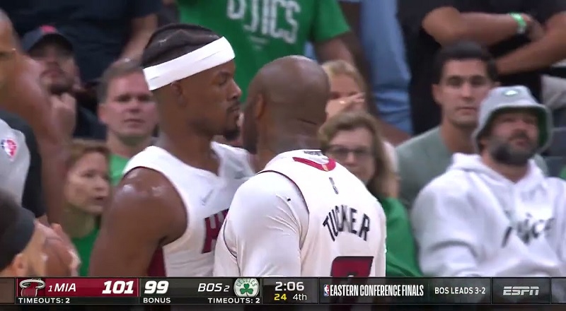 Jimmy Butler has clutch and-1 to beat Celtics