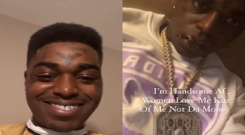 Kodak Black shows off his haircut and says women love him for his looks